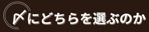 〆にはどちらを選ぶのか？